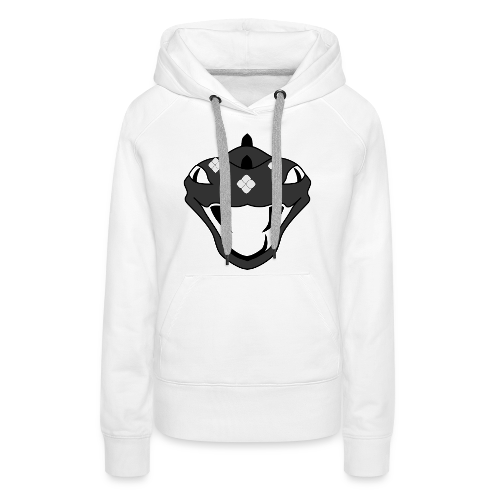 Snakehead Women’s Premium Hoodie - white
