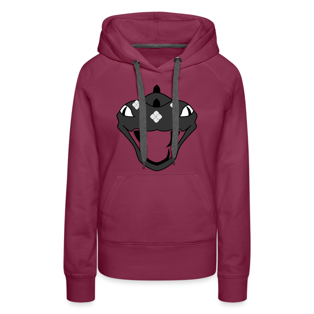 Snakehead Women’s Premium Hoodie - burgundy