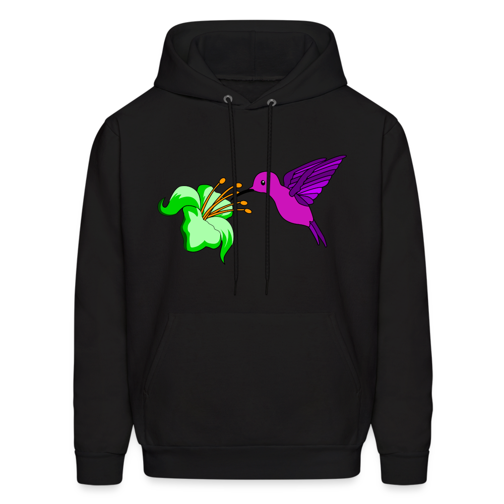 Hummingbird Men's Hoodie - black