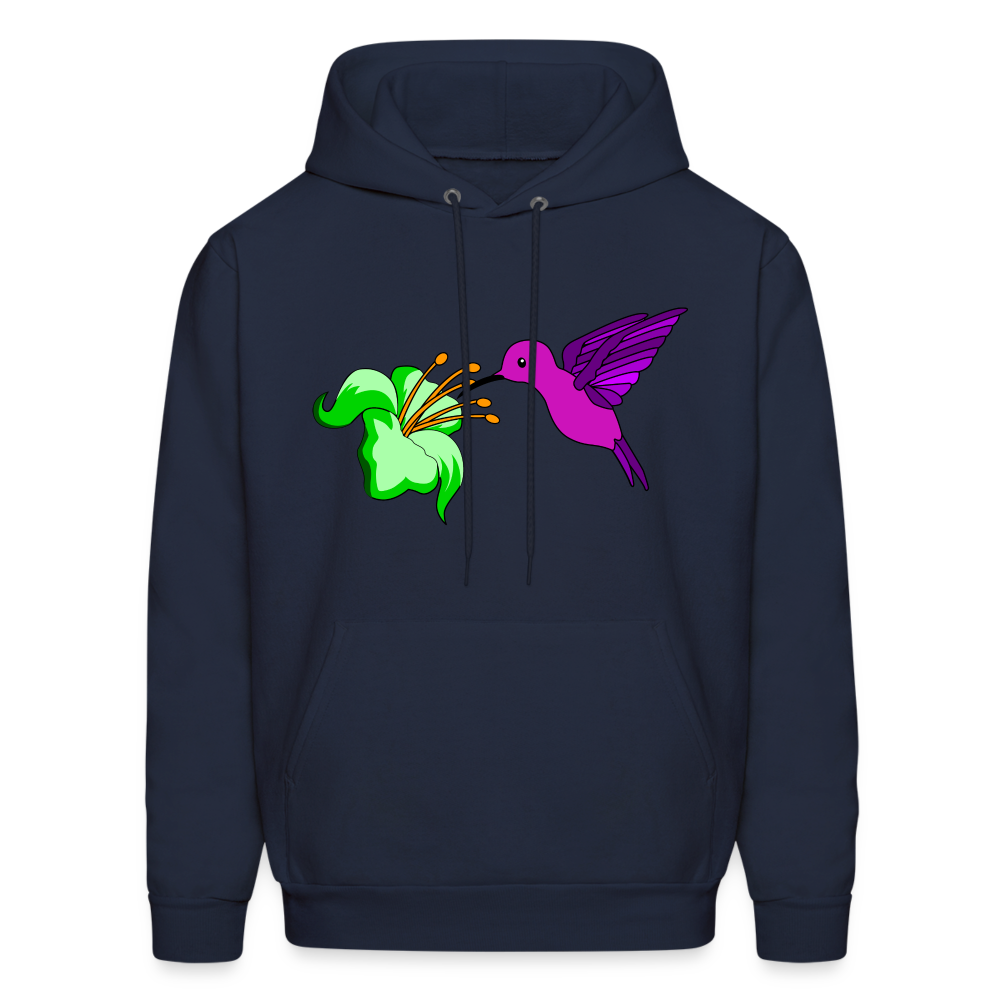 Hummingbird Men's Hoodie - navy