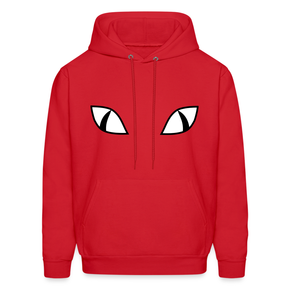Snake Eyes Men's Hoodie - red