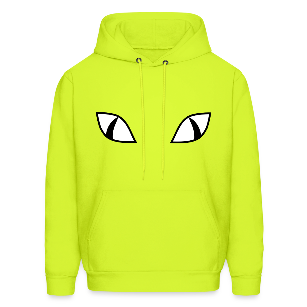Snake Eyes Men's Hoodie - safety green