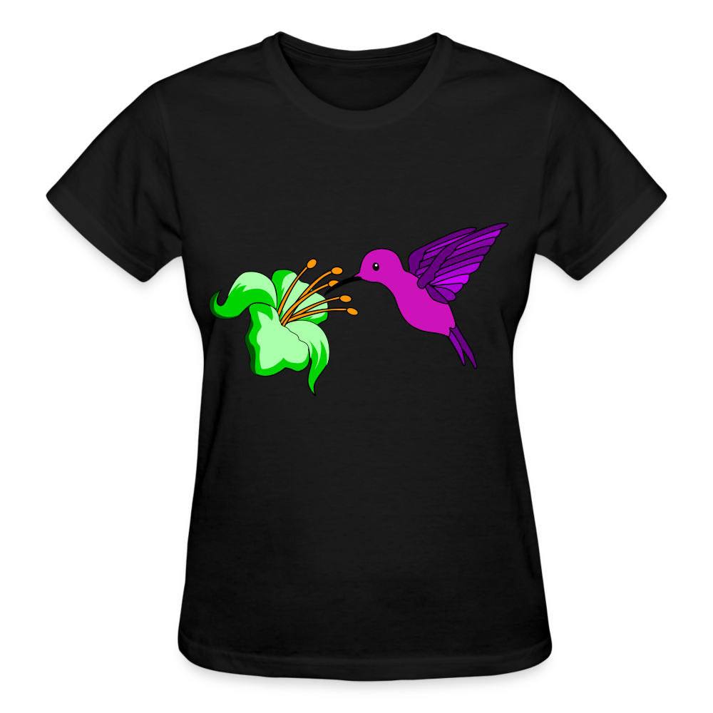 Hummingbird Ladies T-Shirt - black