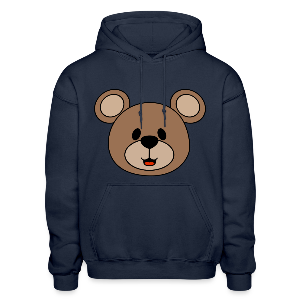 Bear Adult Hoodie - navy