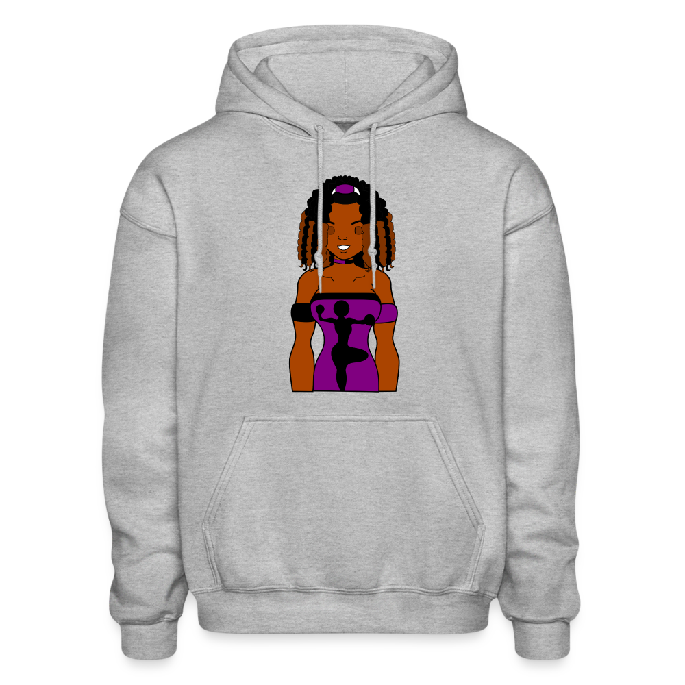 JPoem Heavy Blend Adult Hoodie - heather gray