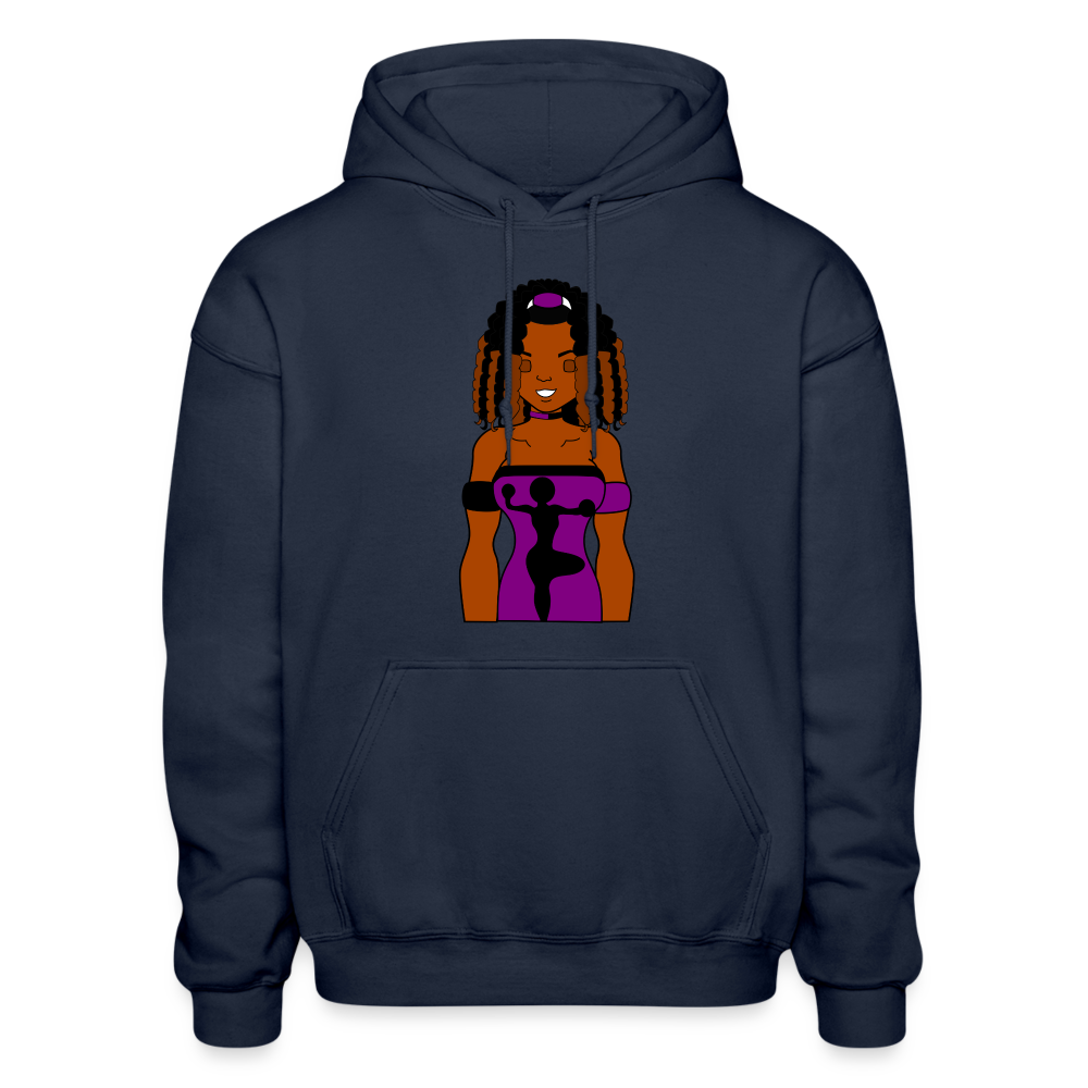JPoem Heavy Blend Adult Hoodie - navy