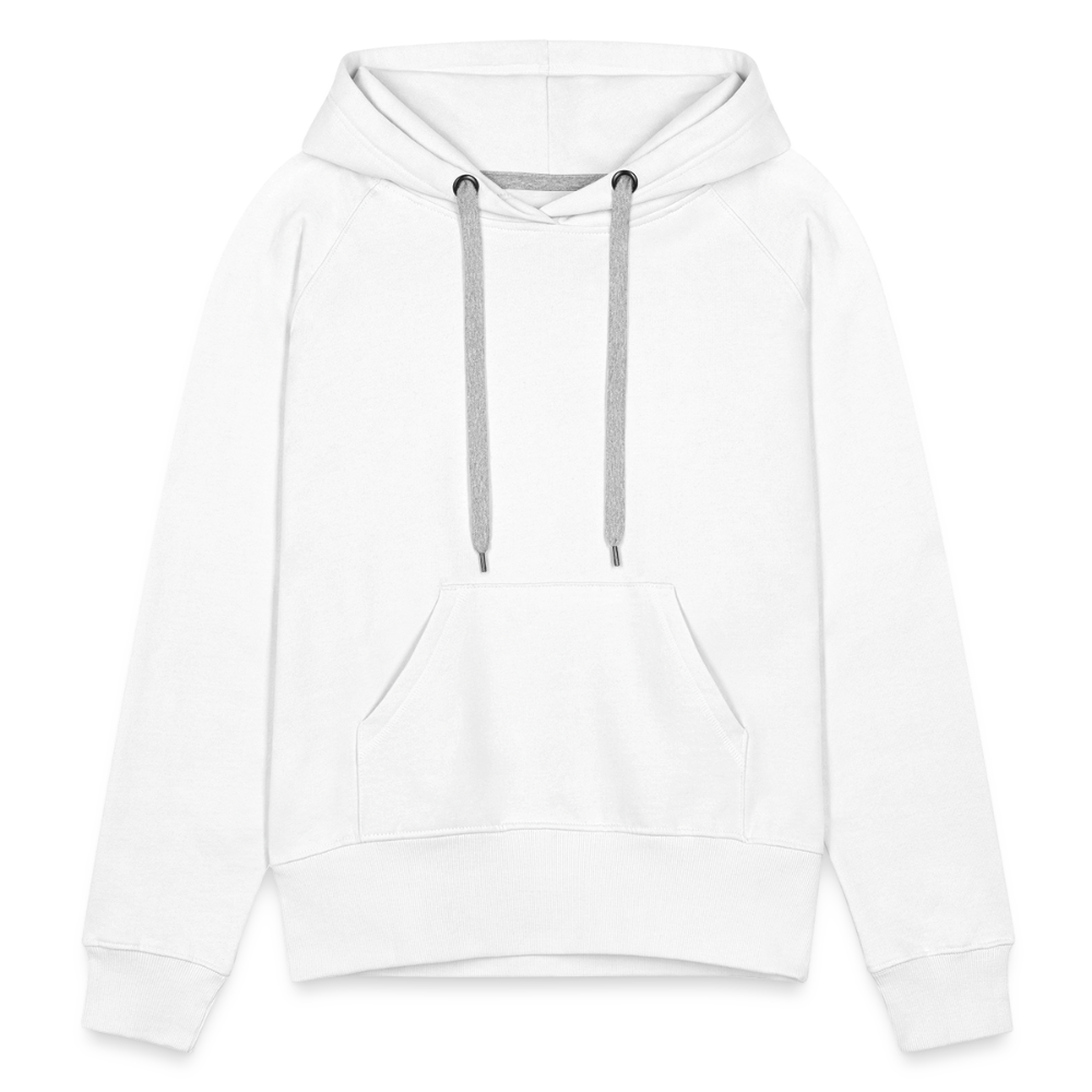 Women’s Customizable Premium Hoodie - white