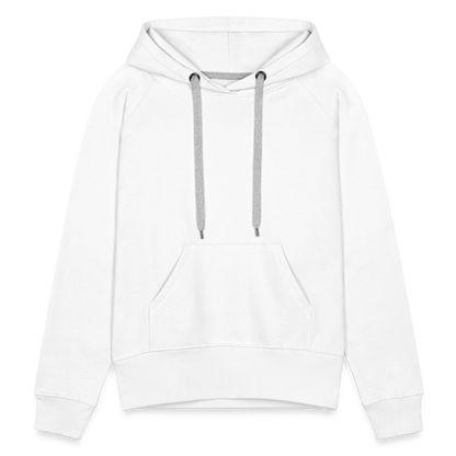 Women’s Customizable Premium Hoodie - white