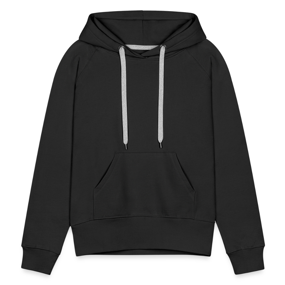 Women’s Customizable Premium Hoodie - black