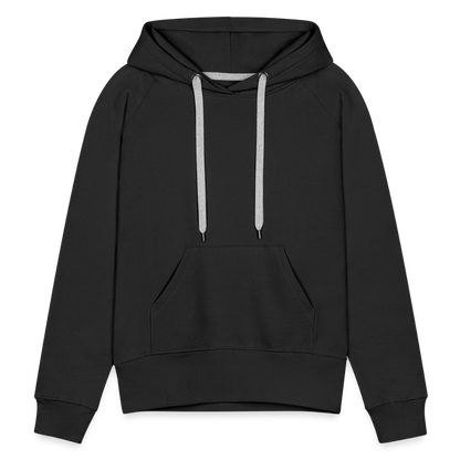 Women’s Customizable Premium Hoodie - black