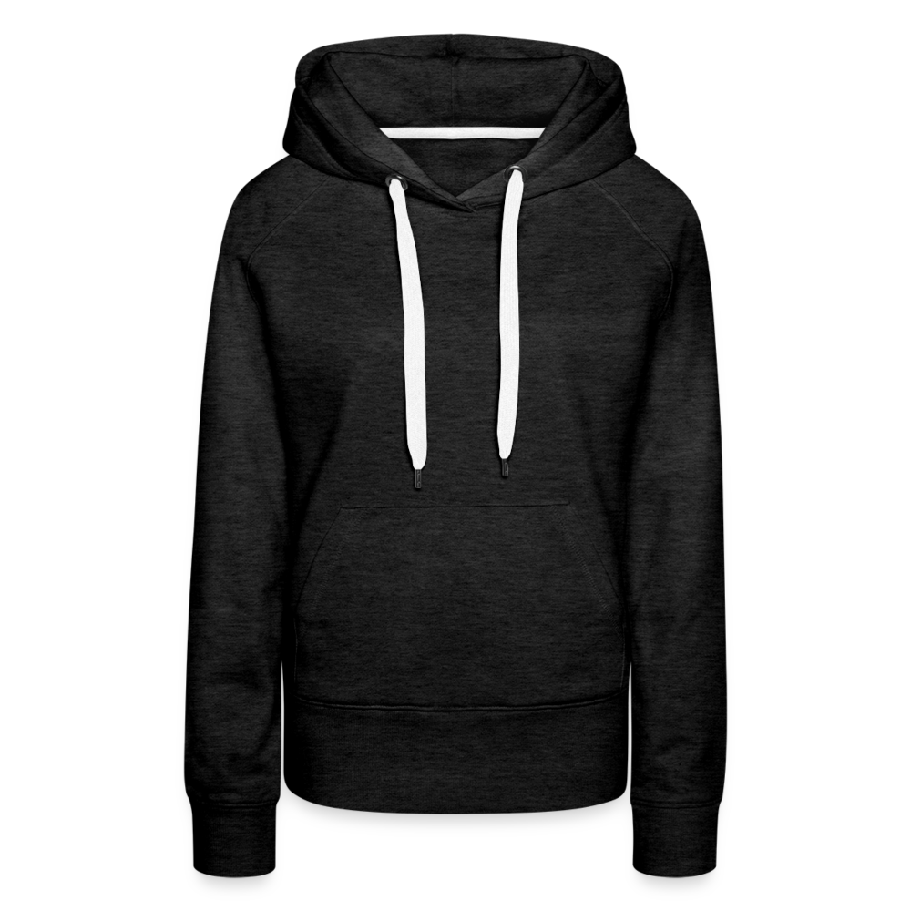 Women’s Customizable Premium Hoodie - charcoal grey