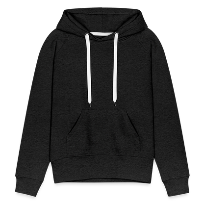 Women’s Customizable Premium Hoodie - charcoal grey