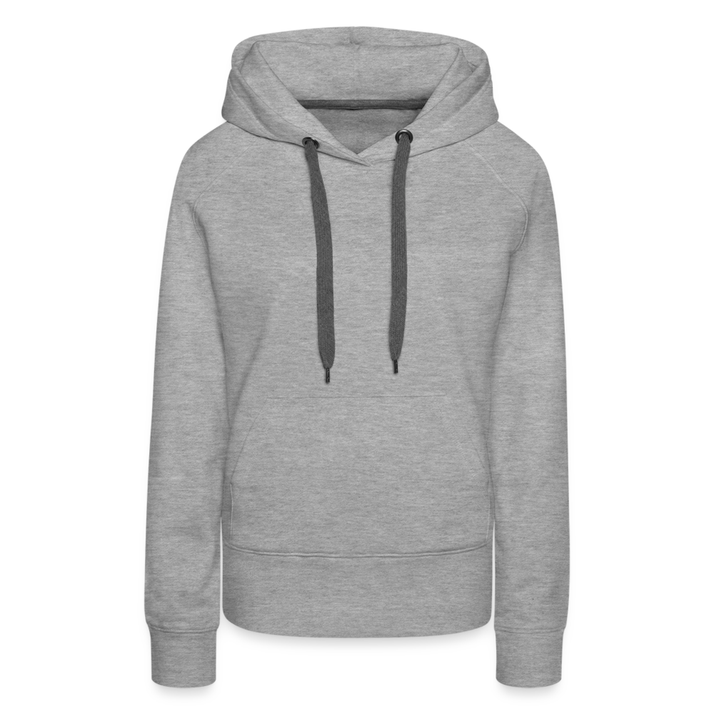 Women’s Customizable Premium Hoodie - heather grey