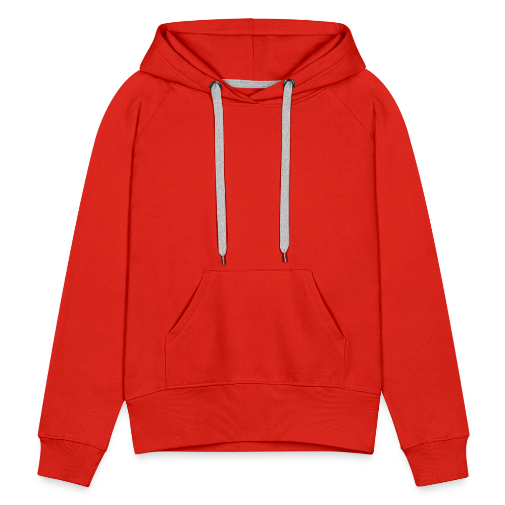 Women’s Customizable Premium Hoodie - red