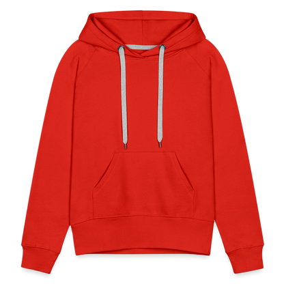 Women’s Customizable Premium Hoodie - red