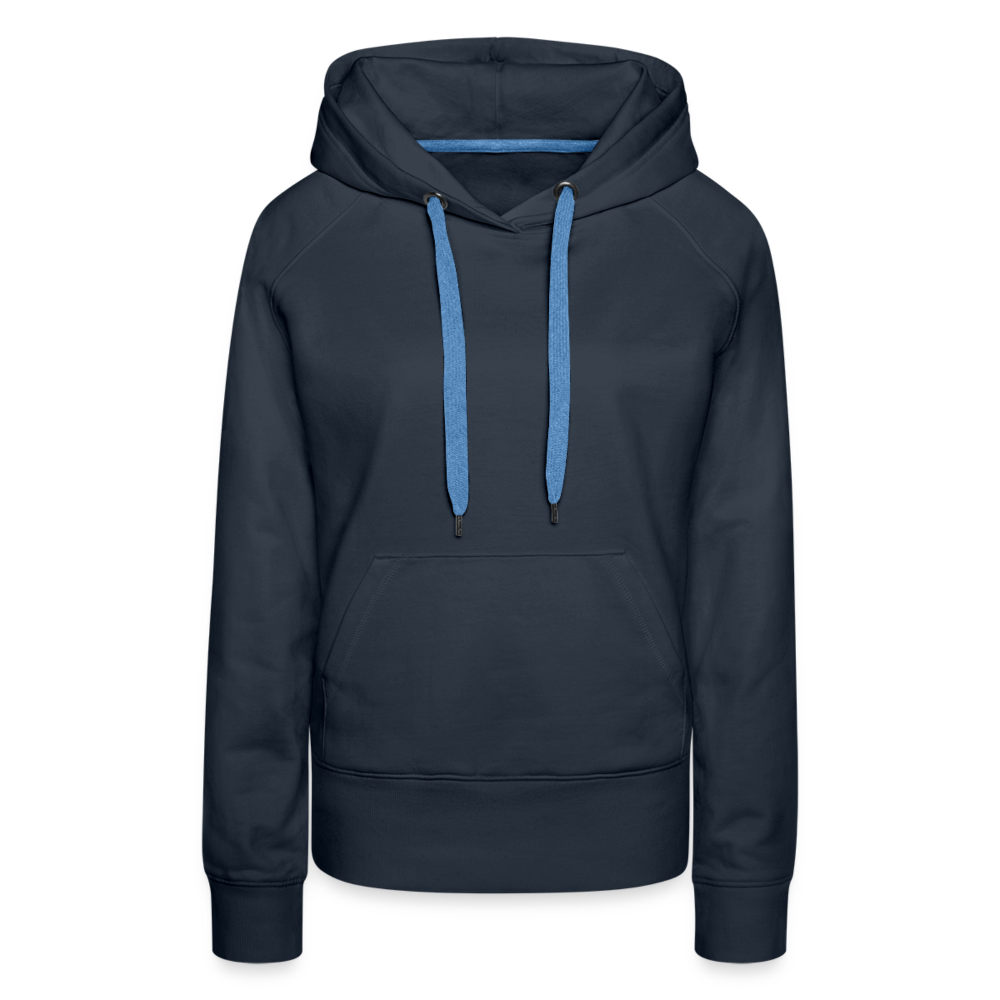 Women’s Customizable Premium Hoodie - navy