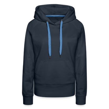 Women’s Customizable Premium Hoodie - navy