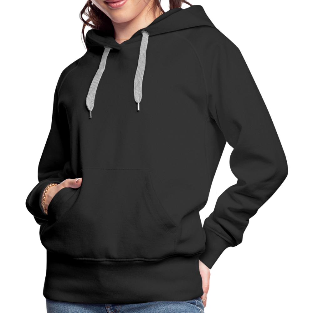 Women’s Customizable Premium Hoodie - black