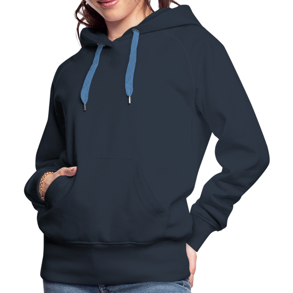 Women’s Customizable Premium Hoodie - navy