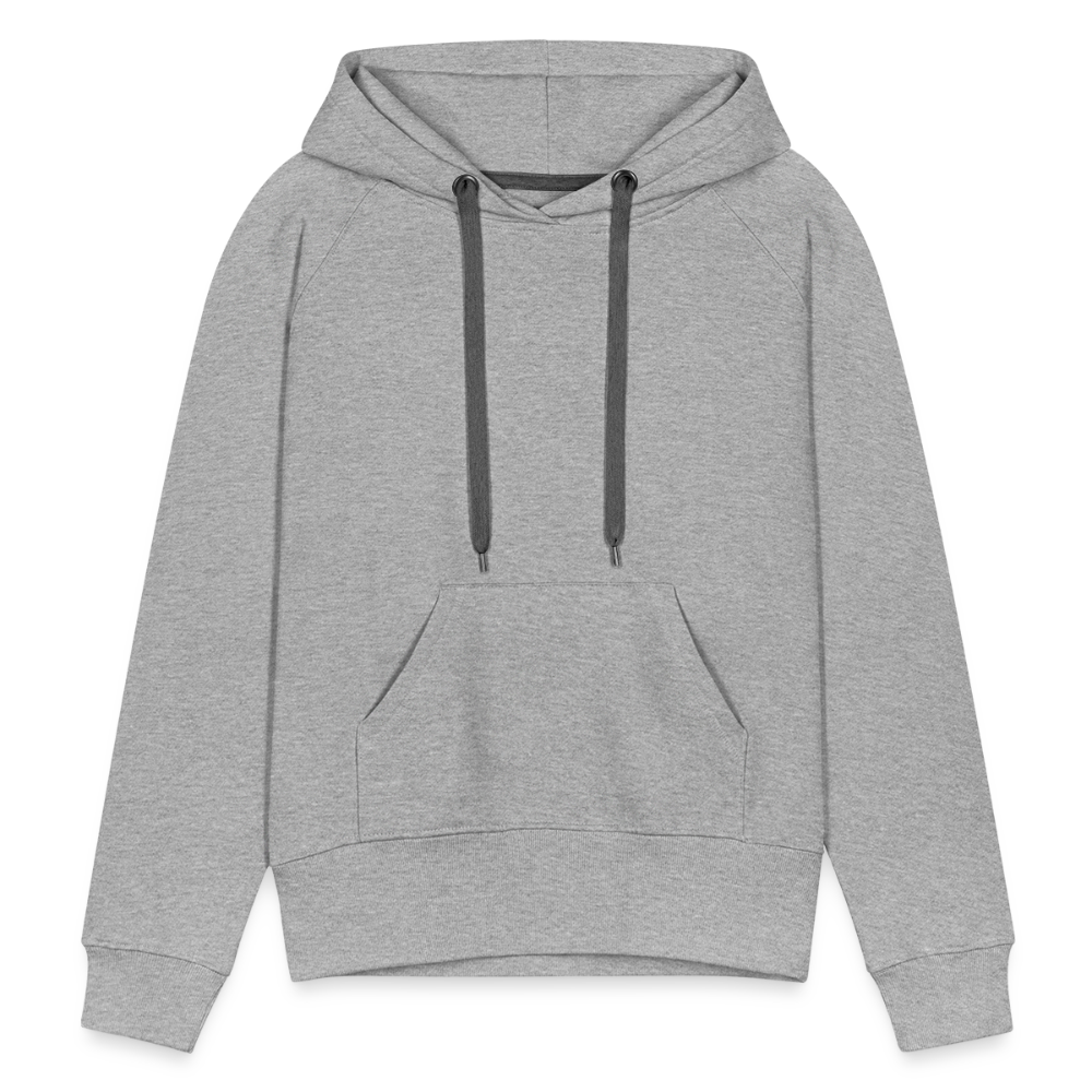 Women’s Customizable Premium Hoodie - heather grey