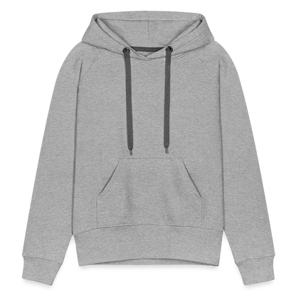 Women’s Customizable Premium Hoodie - heather grey