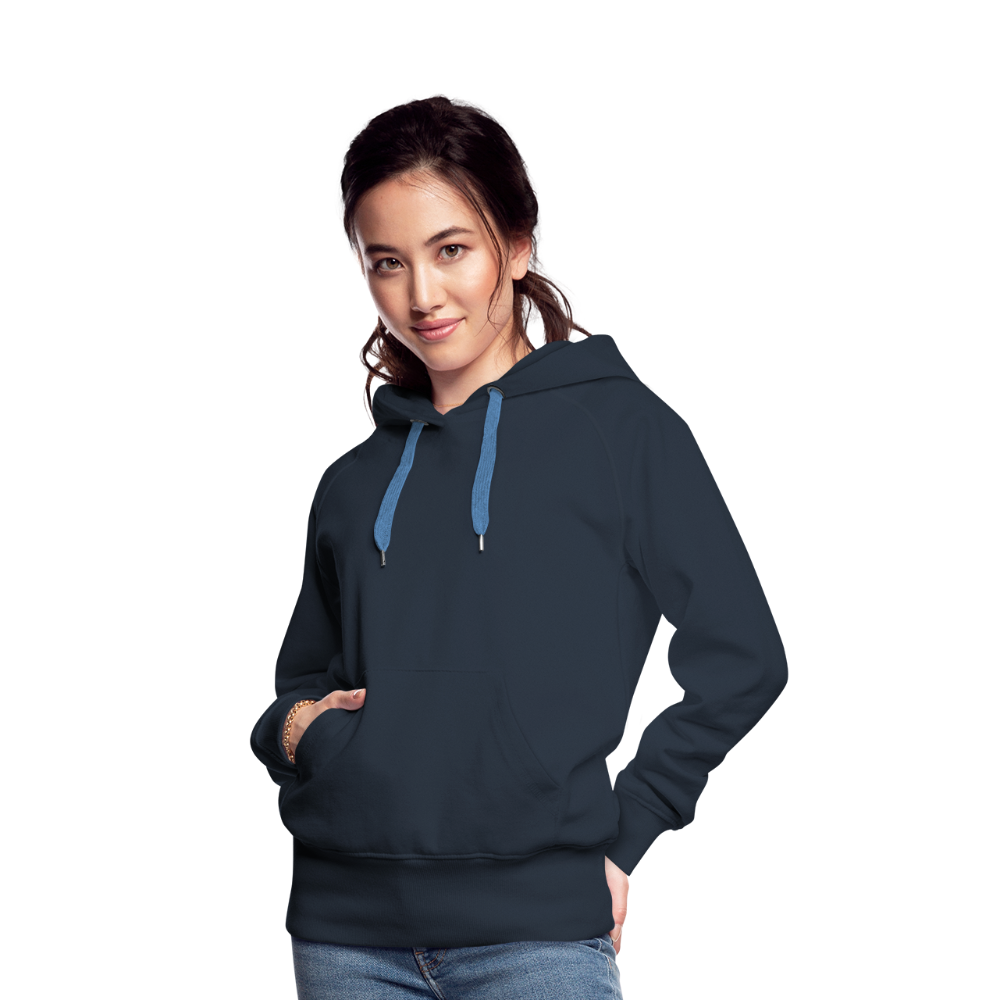 Women’s Customizable Premium Hoodie - navy