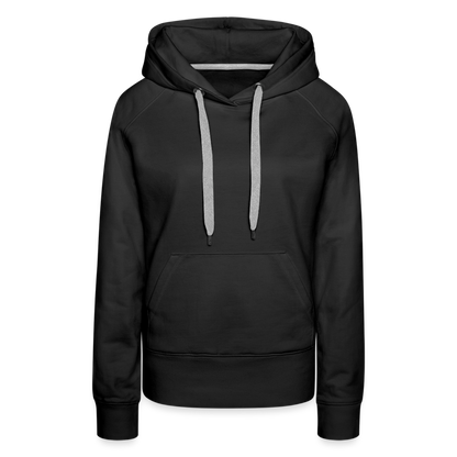 Women’s Customizable Premium Hoodie - black