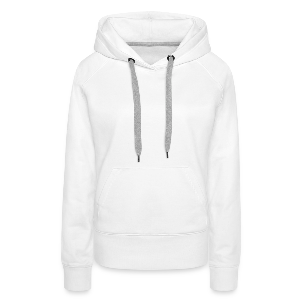 Women’s Customizable Premium Hoodie - white