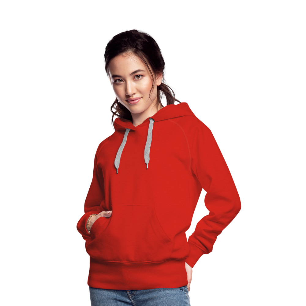 Women’s Customizable Premium Hoodie - red