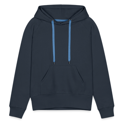 Women’s Customizable Premium Hoodie - navy