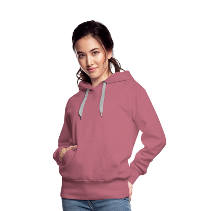 Women’s Customizable Premium Hoodie - mauve