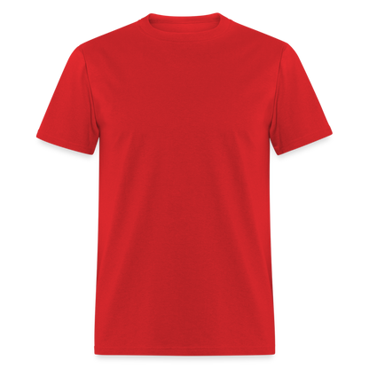 Customizable Tee - red