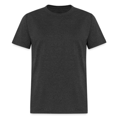 Customizable Tee - heather black