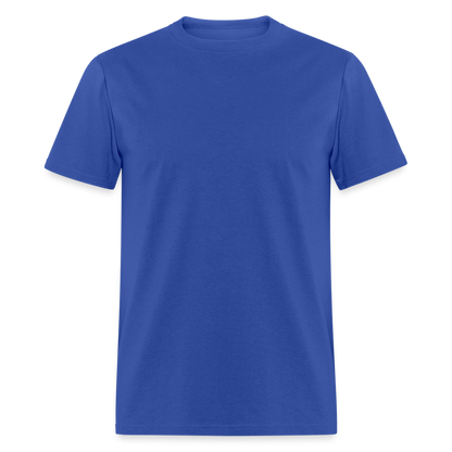 Customizable Tee - royal blue