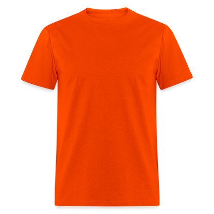 Customizable Tee - orange