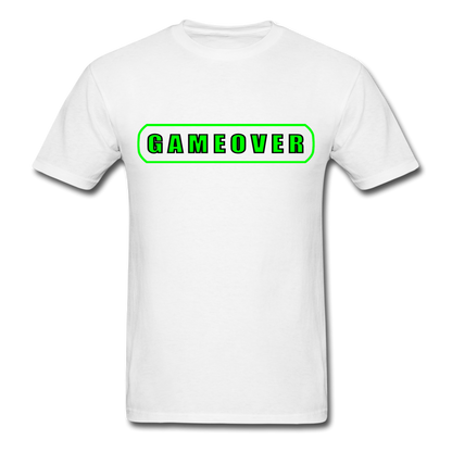 GAMEOVER Unisex Classic T-Shirt - white