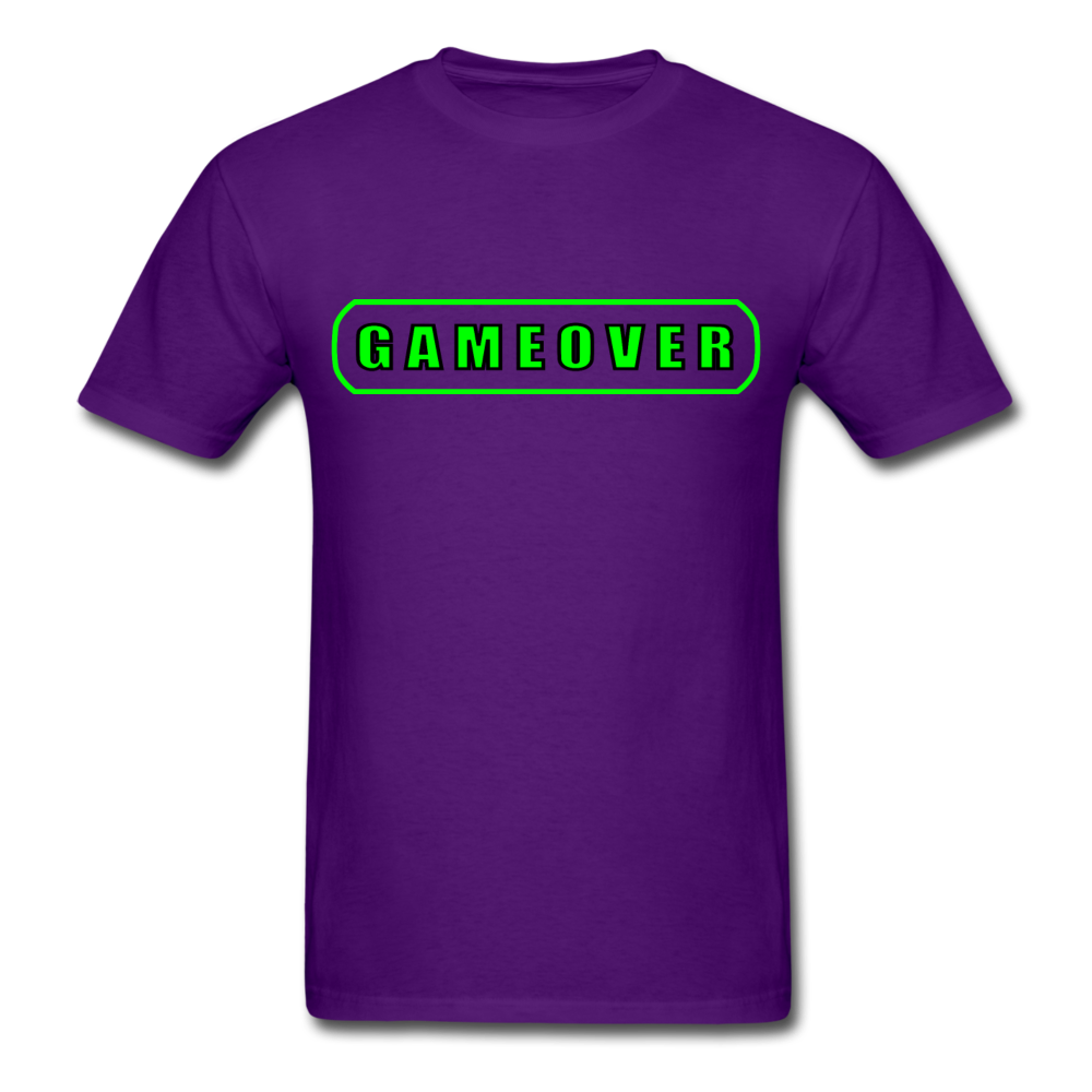 GAMEOVER Unisex Classic T-Shirt - purple