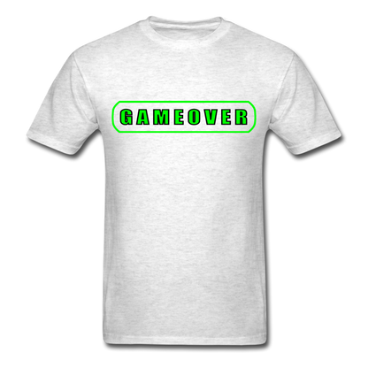 GAMEOVER Unisex Classic T-Shirt - light heather gray