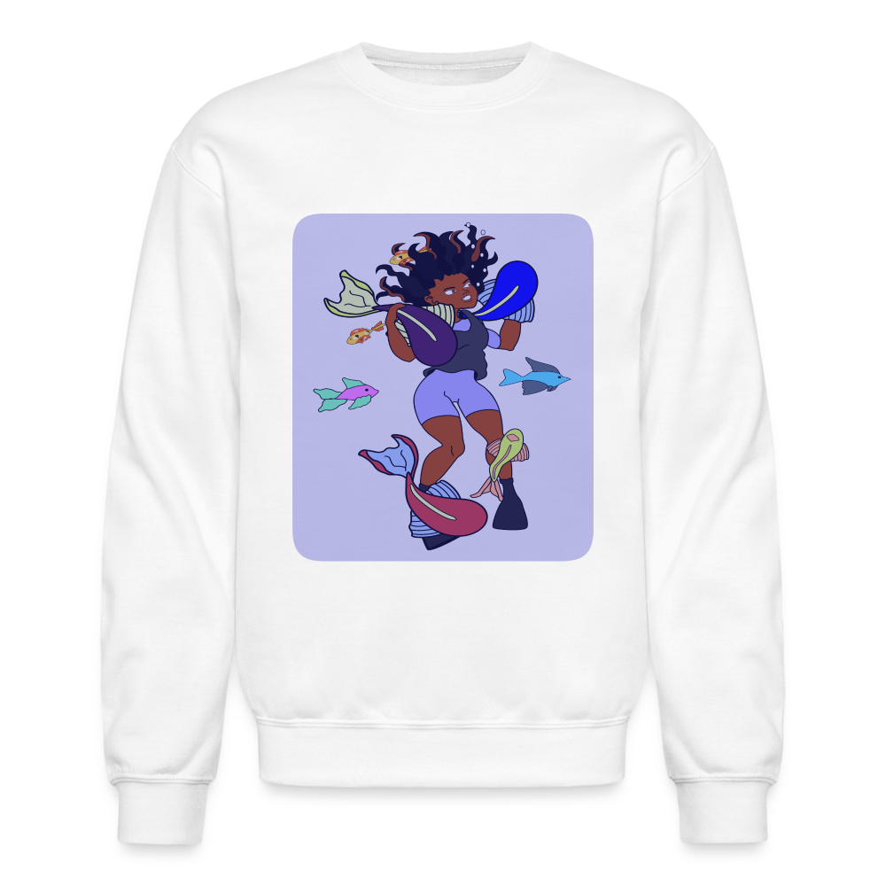 JSwim Crewneck Sweatshirt - white