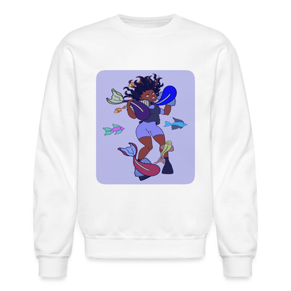 JSwim Crewneck Sweatshirt - white