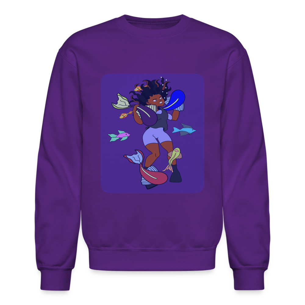 JSwim Crewneck Sweatshirt - purple