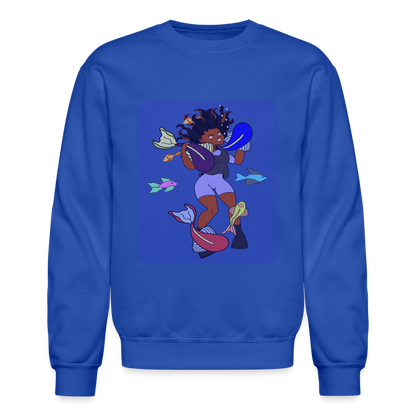 JSwim Crewneck Sweatshirt - royal blue