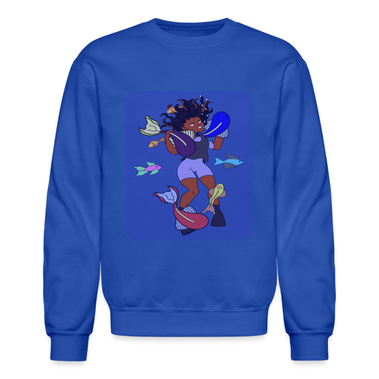 JSwim Crewneck Sweatshirt - royal blue