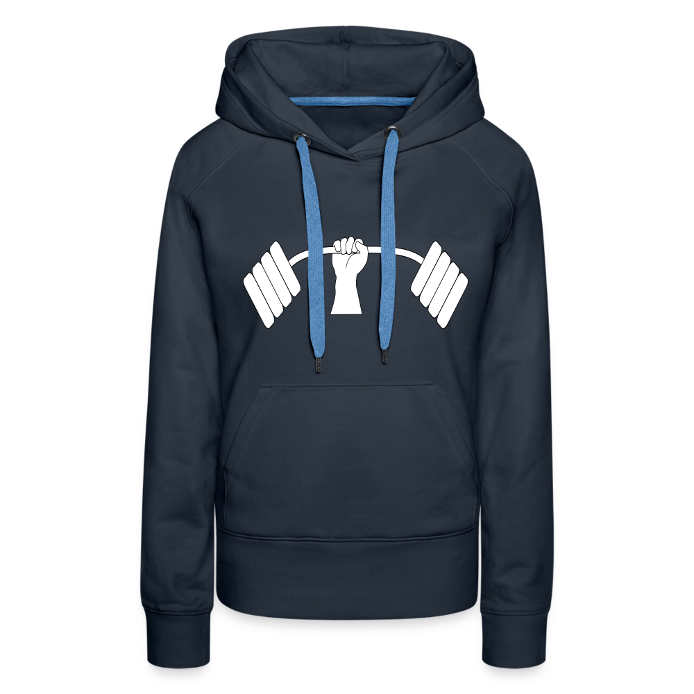 Weights Women’s Premium Hoodie - navy