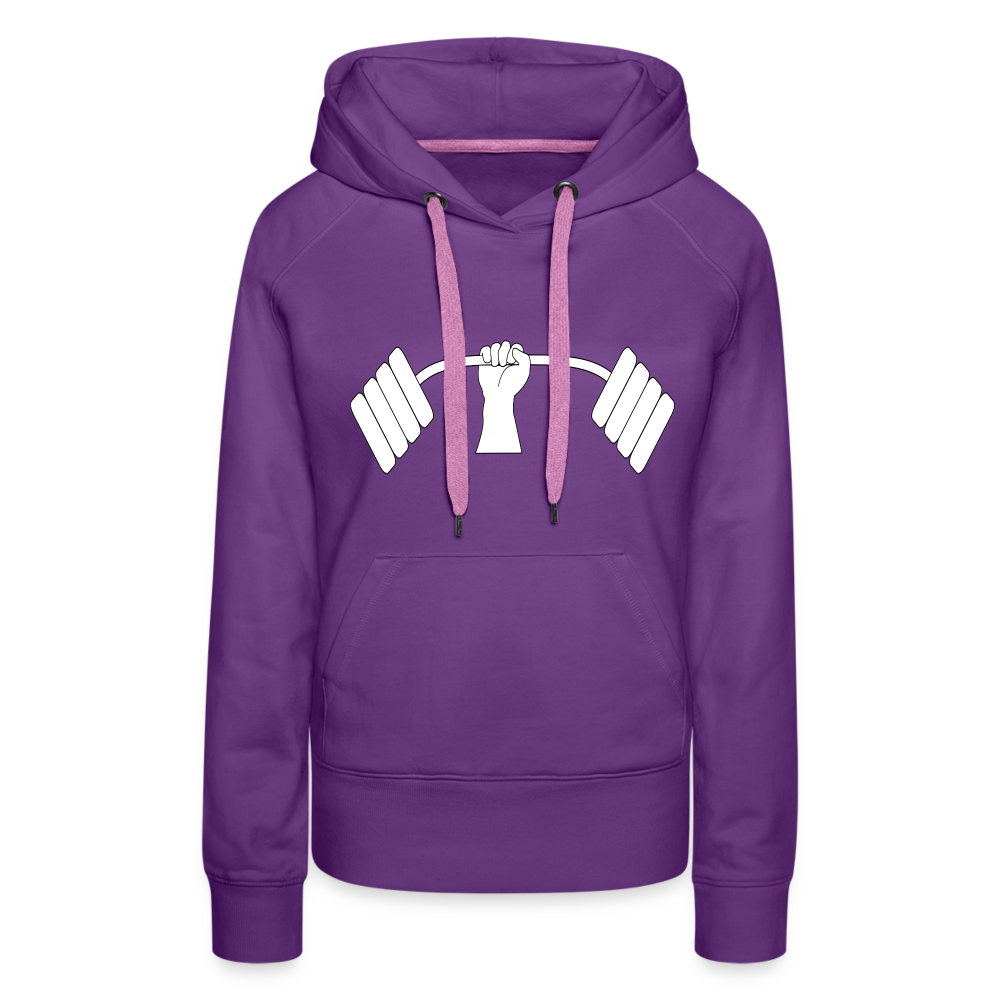 Weights Women’s Premium Hoodie - purple