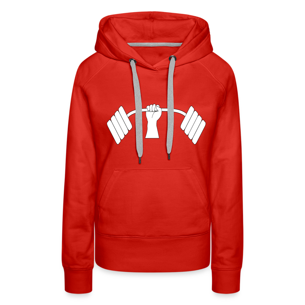 Weights Women’s Premium Hoodie - red