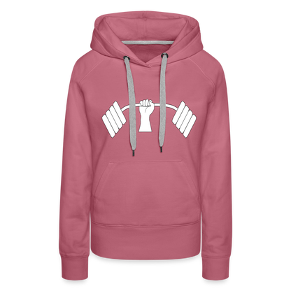 Weights Women’s Premium Hoodie - mauve