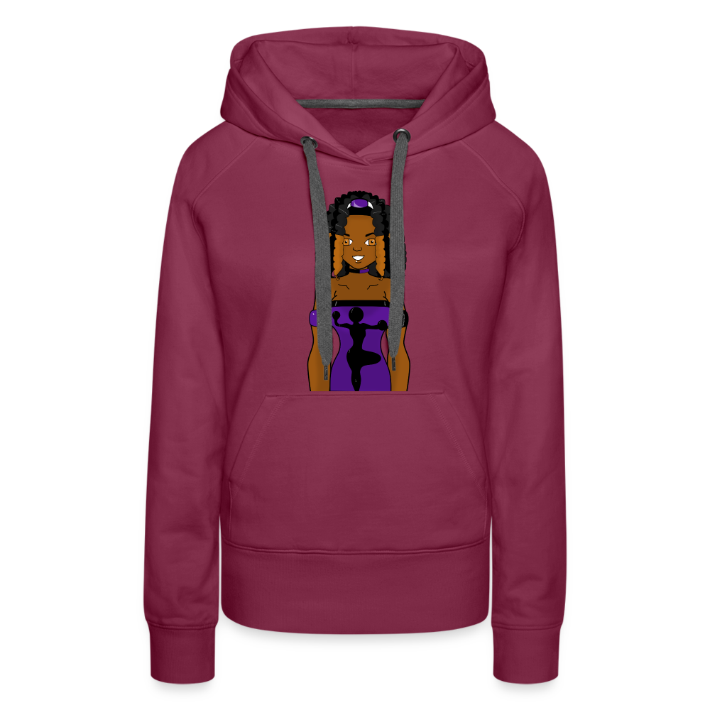 JPoem Women’s Premium Hoodie - burgundy