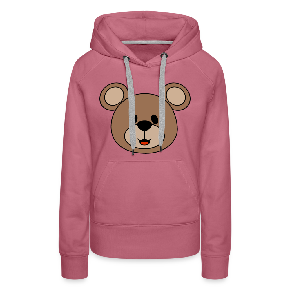 Bear Women’s Premium Hoodie - mauve