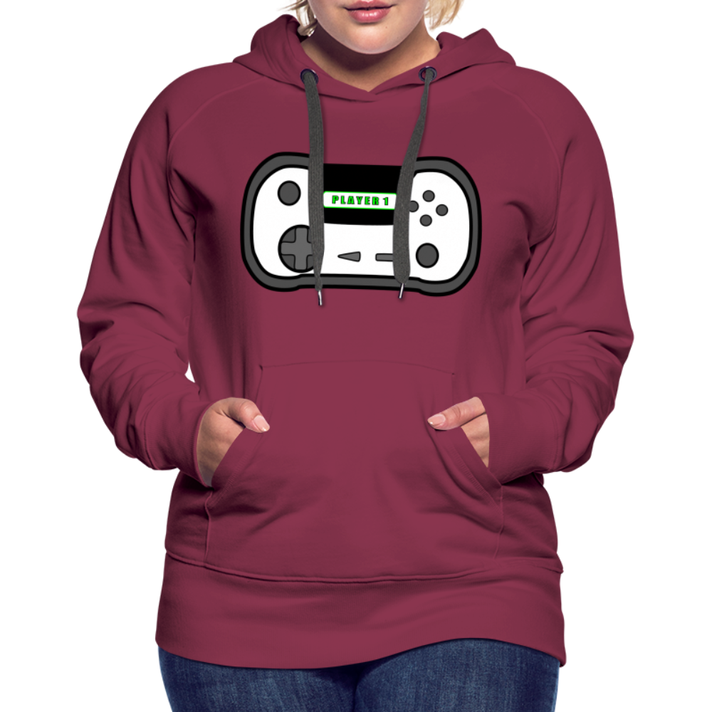 Controller Women’s Premium Hoodie - burgundy